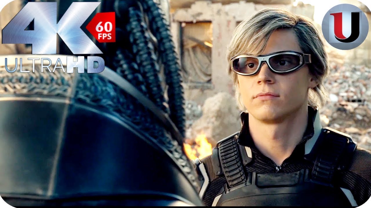 Quicksilver vs Apocalypse - X-Men Apocalypse - MOVIE CLIP (4K HD)