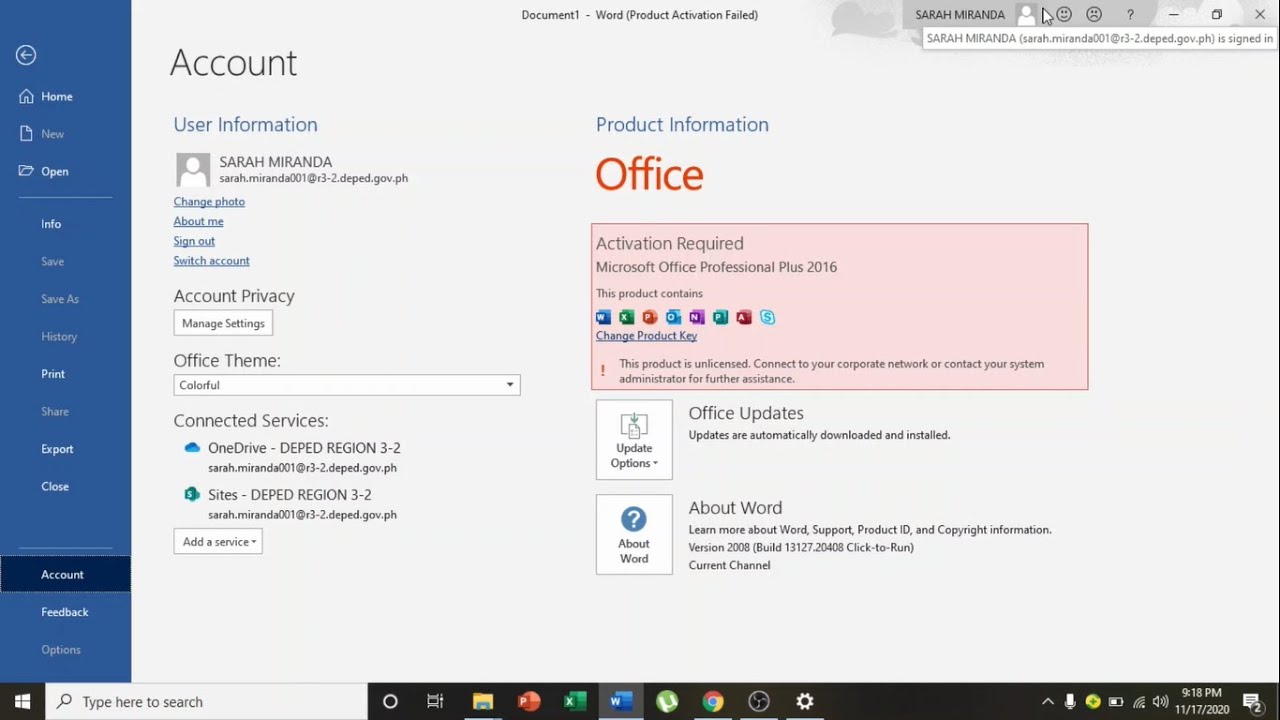 3 Steps Activating MS Office 2016 and 2019 for FREEE! Without Product ...