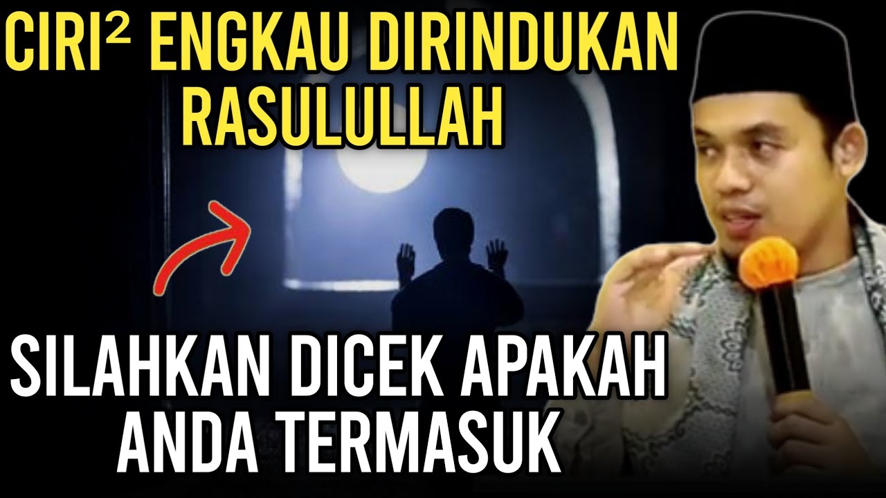 CIRI² NABI RINDU KEPADAMU‼️BUYA ARRAZY HASYIM