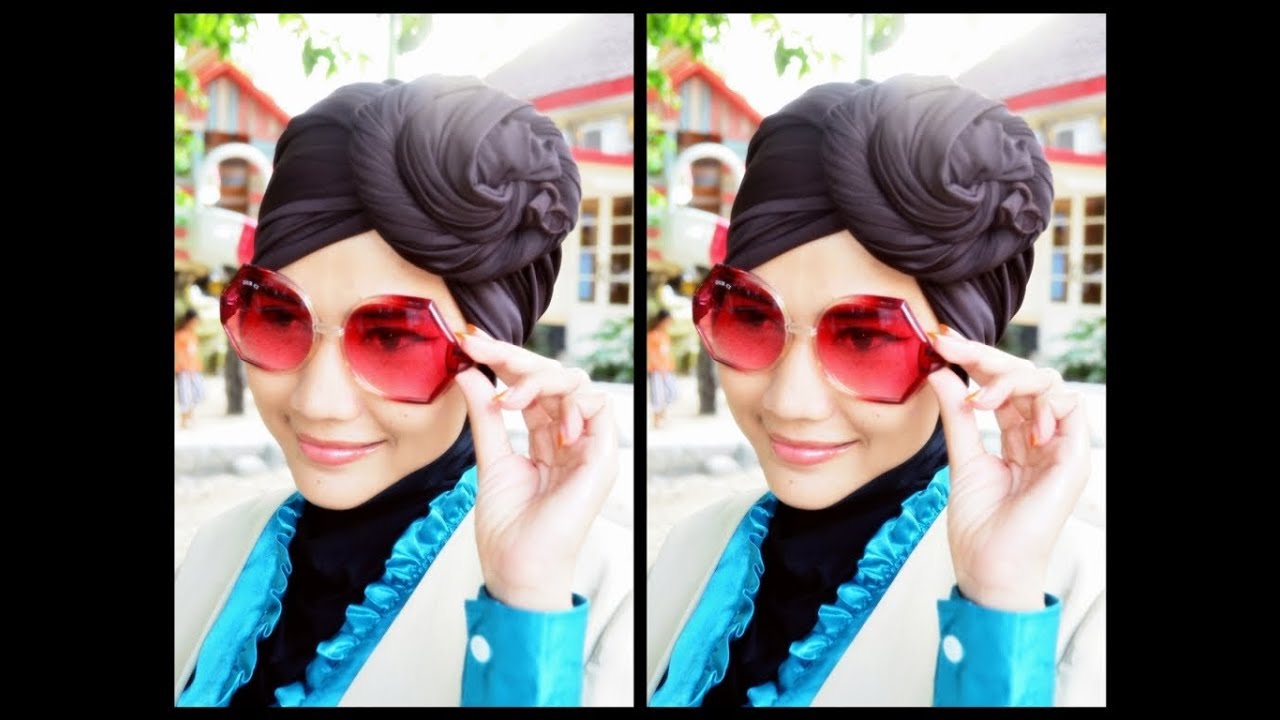 How to Wear Pashmina Hijab  No-Pins & Mini Turban In One 