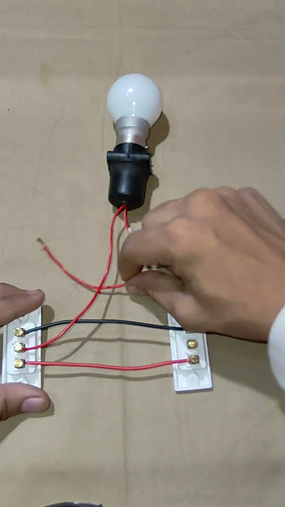 TWO WAY SWITCH WIRING ||  TWO WAY SWITCH CONNECTION