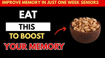 BOOST Memory & Fight Cognitive Decline After 50 With Walnut.