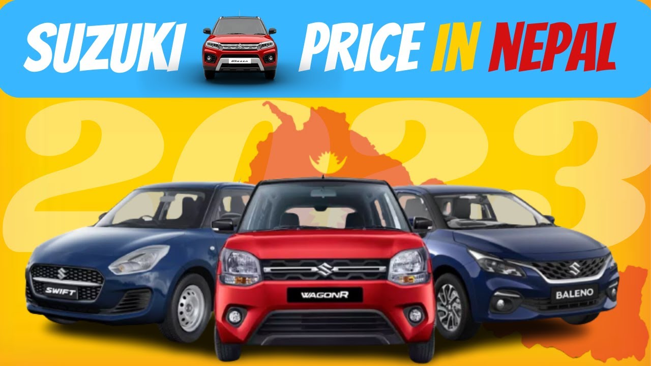 Suzuki Cars Price In Nepal 2023 YouTube