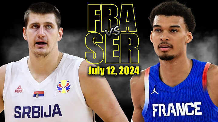 France vs Serbia Full Game Highlights - 2024 Olympics | July 12, 2024 | Wembanyama vs Jokic