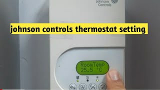 johnson controls | thermostat lock unlock | #thermostats #zkmultitech
