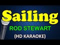 Sailing  rod stewart karaoke