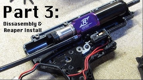 Building an HPA SR-25 DMR: Part 3 - Disassembly & Reaper Install Pt.1