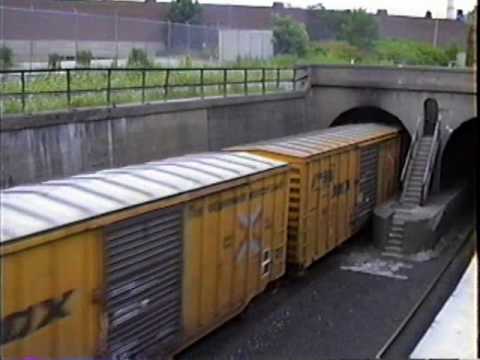 Detroit River Tunnel July 24 1991 Both Detroit Windsor Sides Other Scenes Youtube