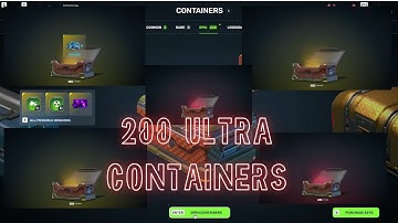 Tanki Online - 200 Ultra Container opening - TheFYNFactor
