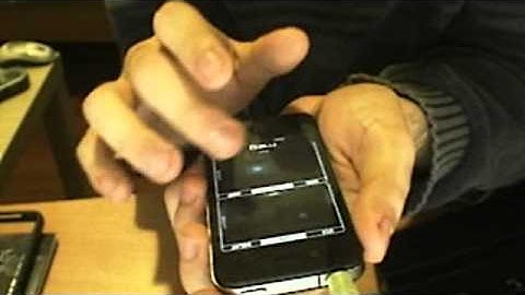 Testing the Moog Filtatron on iPhone