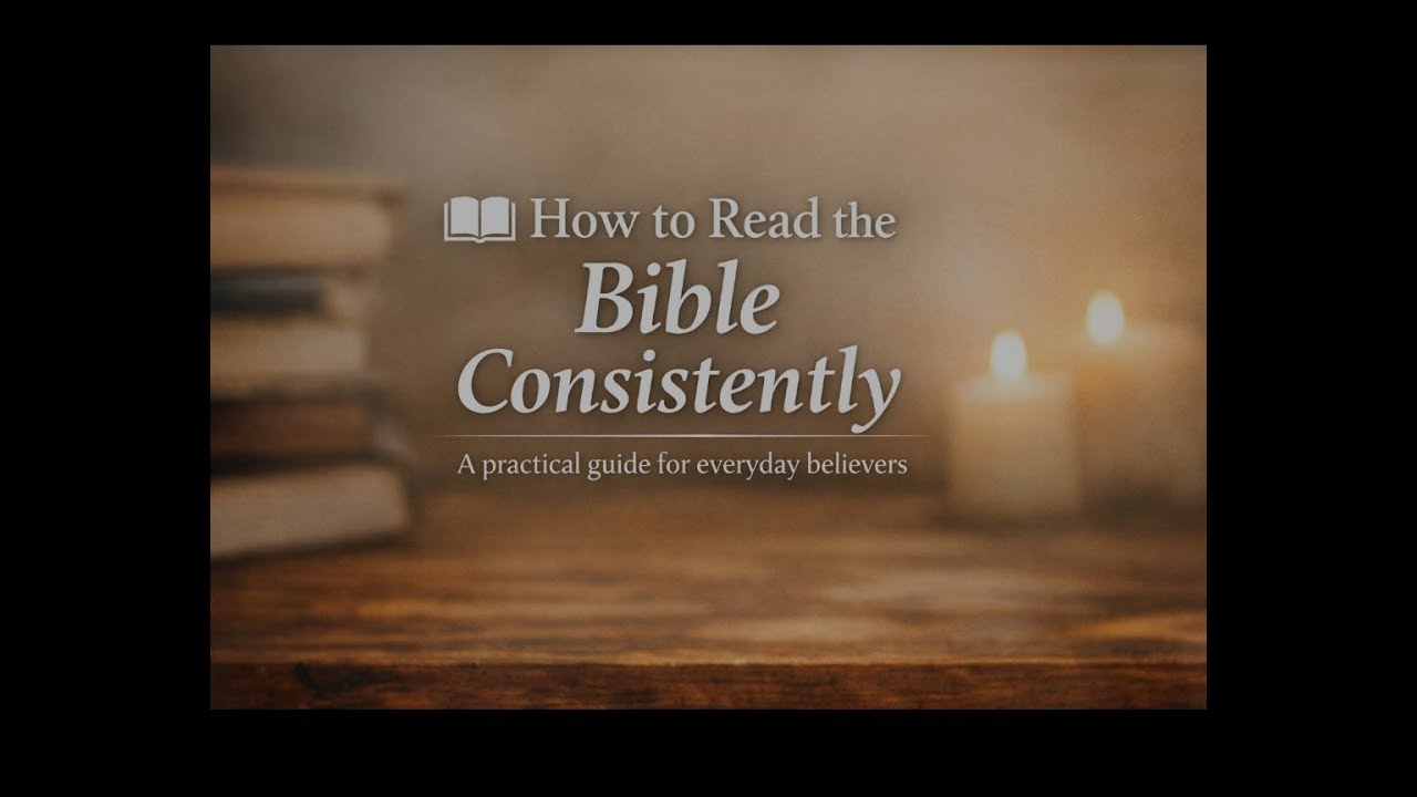 How to Read the Bible Consistently | A Practical Guide for Everyday Believers
