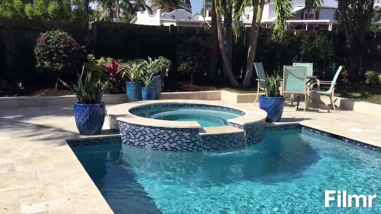 Incredible Pool Makeover In West Palm Beach Florida Youtube