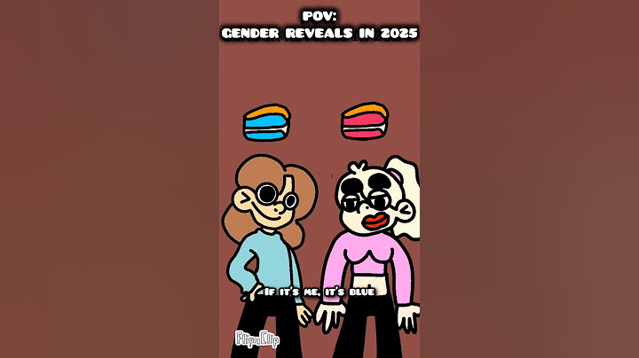 POV: GENDER REVEALS IN 2025 (Animation Meme) #animatiomeme #shorts