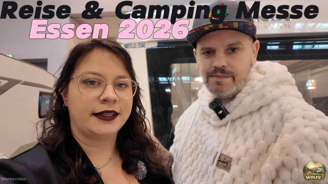 🚐🔥 WIR SIND DIE WÖLFE AUF DER REISE + CAMPING MESSE IN ESSEN! 🔥🚐