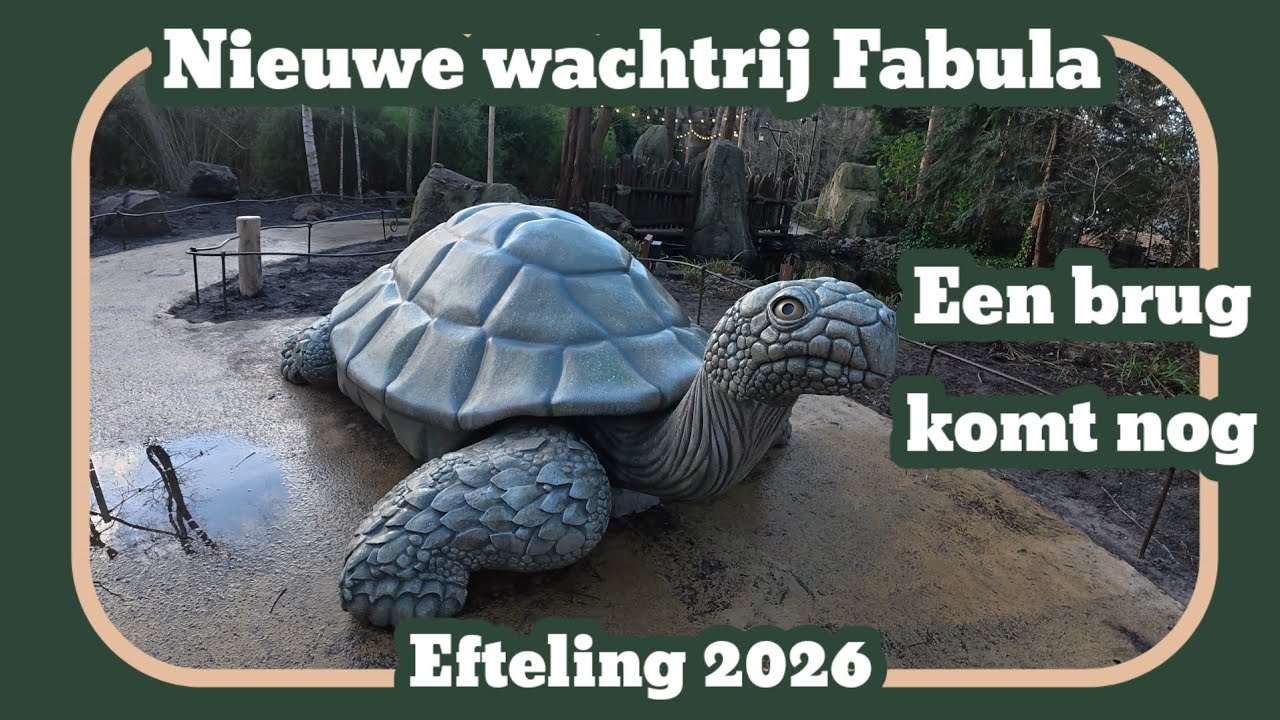 Nieuwe wachtrij van Fabula [Efteling 2026]