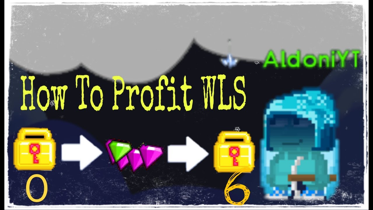How to Profit Gems To WLS! | Growtopia Indonesia