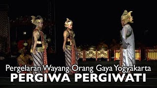 Wayang Orang Gaya Yogyakarta: Pergiwa Pergiwati