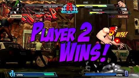 Marvel vs Capcom 3 - Online Player Match #2 (MVC3 Gameplay)