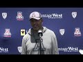 Arizona Football Press Conference - Coach Kafusi