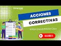 ¿Qué son las acciones correctivas?❌✅ - #MiercolesdeMasterClass