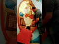 لحظة تركيب صورة حضن الاب بدير مار جرجس
