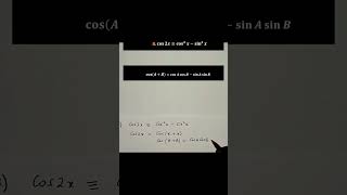 Deriving trigonometric identities| Double angle formulae| Grade 12 CAPS maths