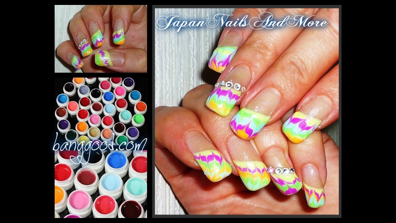 Color Gels Review And Gel Nail Design Banggood Com Youtube