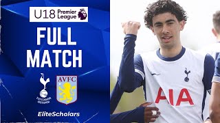 Full Match Tottenham Hotspur vs Aston Villa | U18 Premier League | 19/04/25