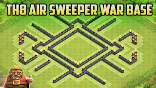 Clash Of Clans Th8 War Base + Air Sweeper / Town Hall 8 Defence Anti Dragon, Anti Hogs 2015