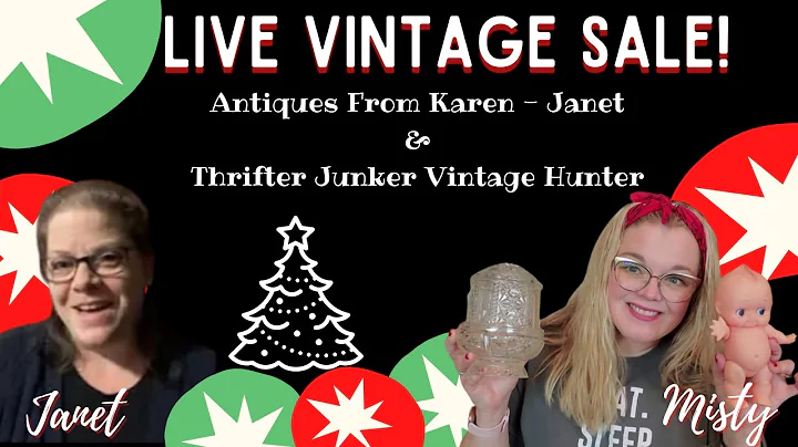 Thrifter Junker Vintage Hunter LIVE VINTAGE SALE W...