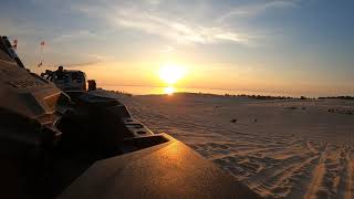 Michigan dunes sunset (time lapse)
