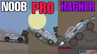 NOOB vs PRO vs HACKER in Death Rover screenshot 2