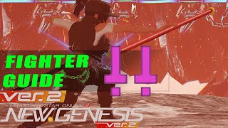 PSO2:NGS Fighter Ver.2 Guide | Photon Arts, Skill Tree, Tips