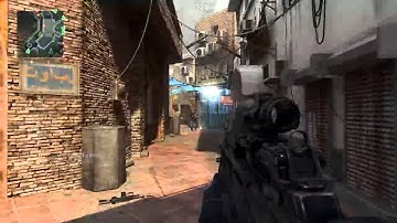 Black Ops 2: Run & gun, using only hip shooting! (Hardcore TDM on Overflow)