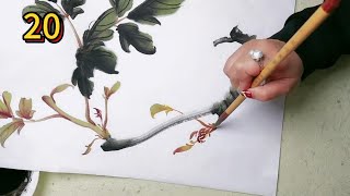 Lesson 20_Learning to Paint Peonies_有字幕 (With subtitles)