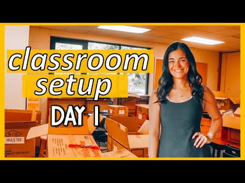CLASSROOM SETUP DAY