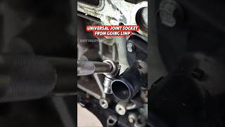 Simple Trick to Keep a Universal Joint Socket from Going Limp Using an O-Ring