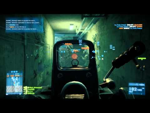 Battlefield 3 Flank Machine Gun
