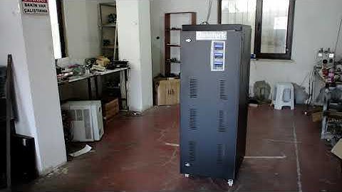 50kVA Three Phase Static Stabilizer Output L- L 220VAC