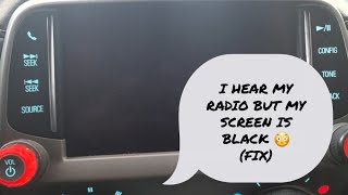 CHEVY MYLINK BLACK SCREEN FIX