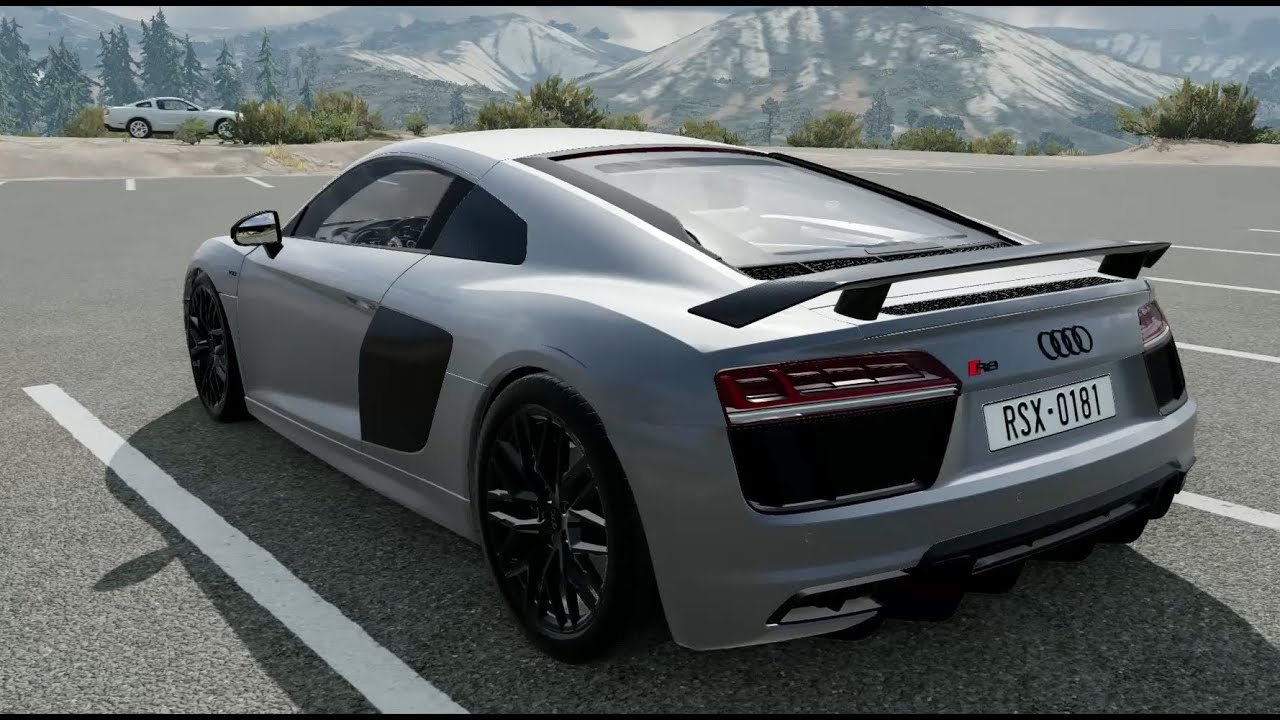 AUDİ R8 V10 BEAMNG DRİVE