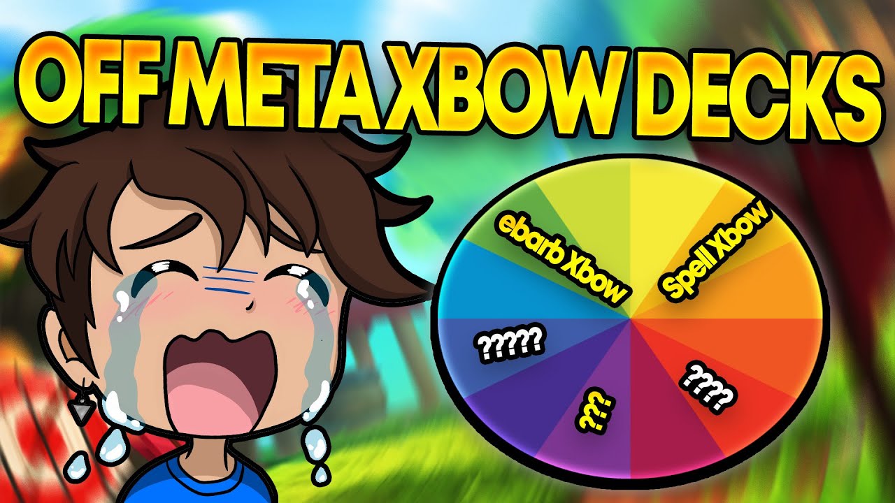 Are *OFF META* Xbow Decks good? Clash Royale YouTube