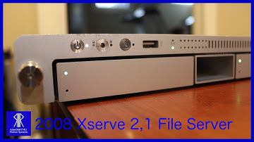 2008 Xserve 2,1 File Server Setup