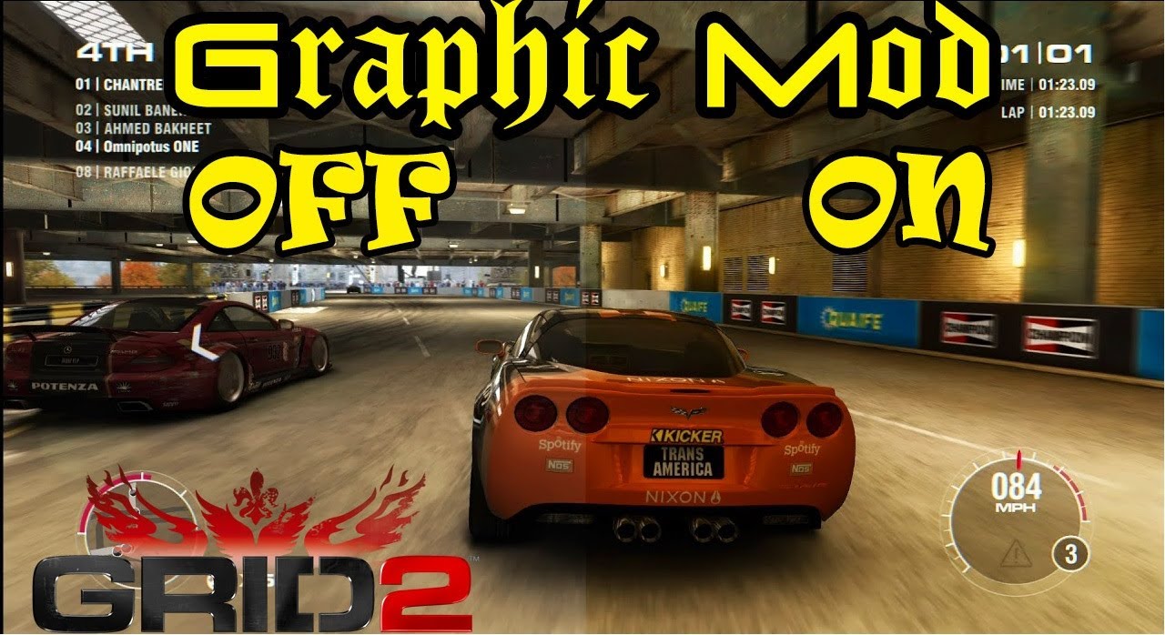 Скачать моды для игры grid 2