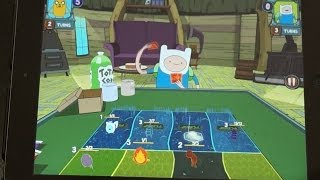 Adventure Time Card Wars Gameplay + App Review (Jake vs. Finn) | DansTube.TV screenshot 3