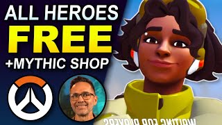 All New Heroes FREE, Mythic Shop Details, & MORE! - Overwatch 2 Dev Update