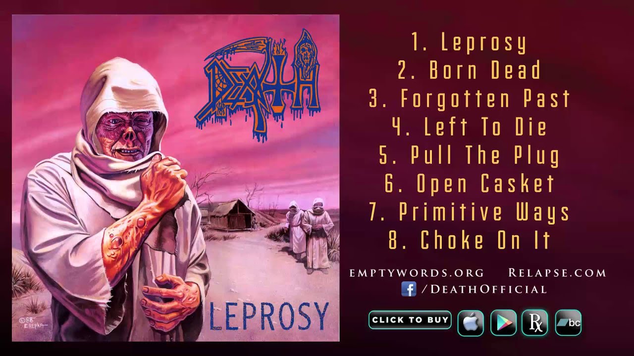 Download DEATH - 'Leprosy' Reissue (Full Album Stream)