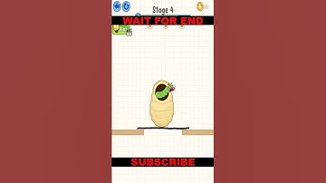 Save The Worm: Draw Puzzle - Level 4 | Short Gameplay Vids