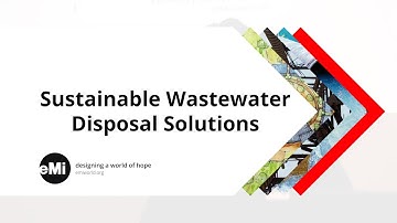How sustainable wastewater disposal methods can be used in the Majority World