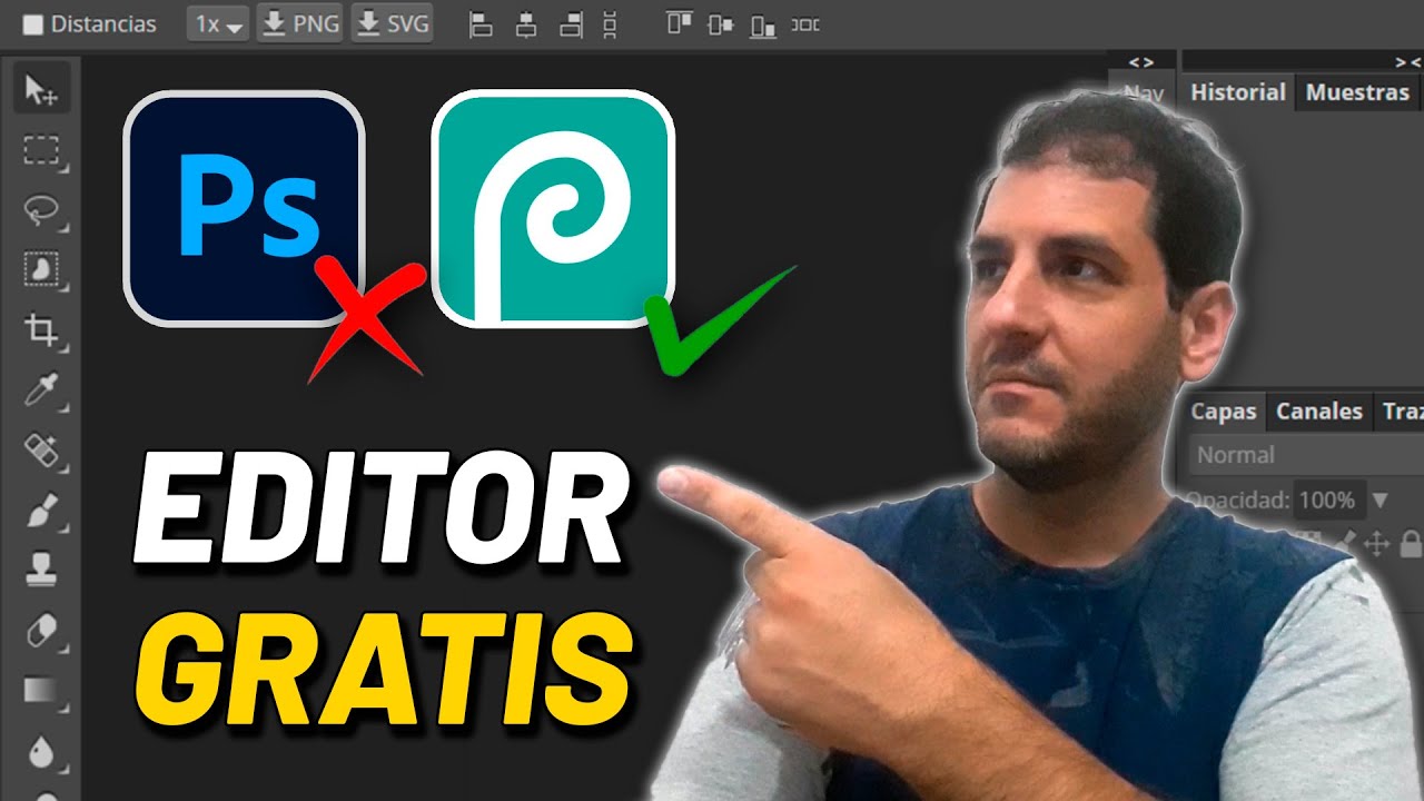 La Mejor Alternativa A Photoshop Gratis Y Online Youtube